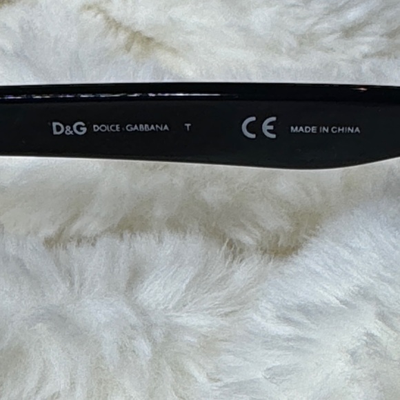 Dolce & Gabbana Black Sunglasses with Embellished Detail